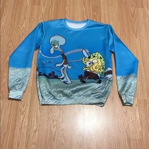 Spongebob “Krusty Krab Pizza” sweatshirt!!